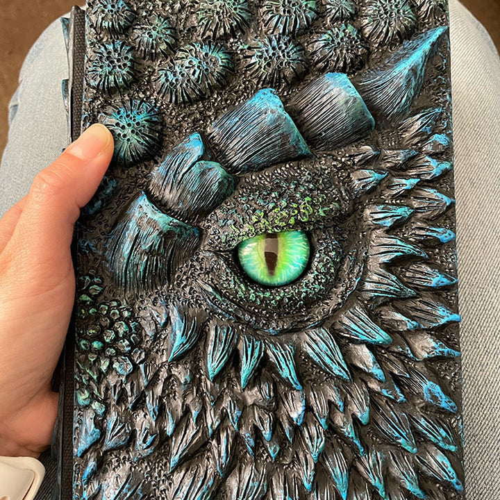 3D Dragon Embossed Diary