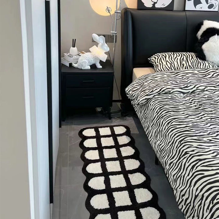 Black & White Runner Rugs