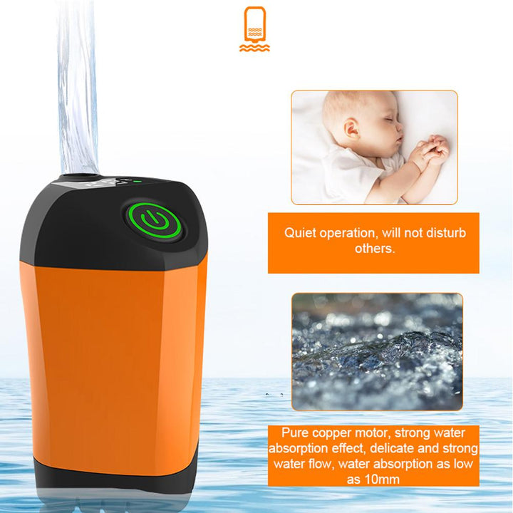 Portable Rechargeable Shower Set