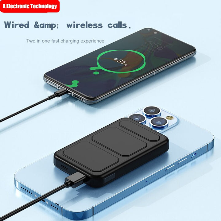 Wireless Magnetic Power Bank With Stand